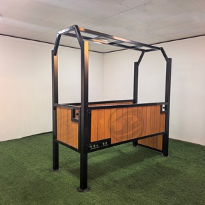 Equipo <span class=keywords><strong>de</strong></span> Contención <span class=keywords><strong>de</strong></span> Caballos <span class=keywords><strong>de</strong></span> Acero <span class=keywords><strong>de</strong></span> Alta Resistencia, Chute Manual con Agarre para la Cabeza para Manejo <span class=keywords><strong>de</strong></span> Caballos en Ranchos - Product Image 4