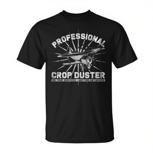 Camiseta profesional Crop Duster Fart Joke - Camiseta promocional - Product Image 2