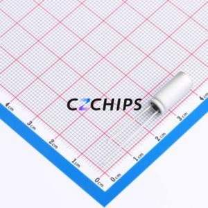 Condensador Sólido SS827M025E14D0, Componente de Orificio Pasante (THT), D6.3xL14mm 820uF 20% 25V 3.9A100kHz - Product Image 2