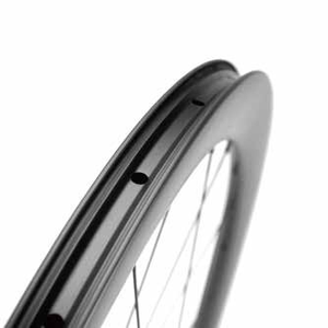 Jantes en fibre de carbone ultralégères 700C pour vélo de route, frein à disque central à verrouillage central et diamètre variable, jeu de roues à rayons - Product Image 2
