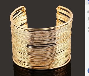 Fashion Gold Cuff Bangle <strong>Bracelet</strong> <strong>for</strong> <strong>Women</strong> Wholesale N99176 - Product Image 6