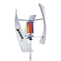 Générateur éolien vertical 500w à 5kW Turbine éolienne verticale pour usage domestique 12-220v