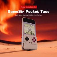 Manette de jeu mobile sans fil GameSir Pocket Taco P1 pour Android IOS 600mAh, manette de jeu rétro portable pour téléphone