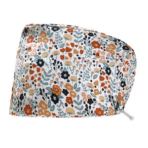 Custom Unisex <b>Nurse</b> Scrub Caps Breathable Cotton & Polyester Digital Printed Logo Medical Dental Hair Headwear Seamless Fusing - Product Image 1