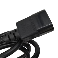 Multiprise 6 prises mâles IEC C14, 10A 250V, robuste, câble H05VV-F 3G1.25mm², pour rack de serveur et onduleur