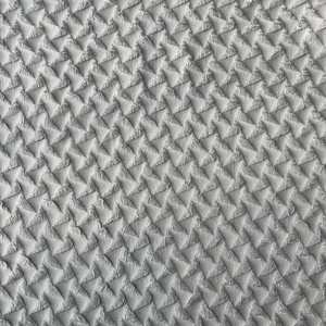 Commercio all'ingrosso <span class=keywords><strong>Fukuro</strong></span> tessuto in poliestere goffrato Jacquard Stocklot tessuto con texture in rilievo 3D dimensionale Pattern Design per indumento - Product Image 2