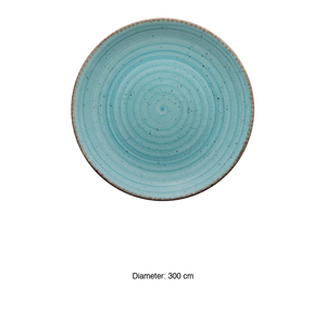 Plato Plano Azul Avanos de 30 cm Gural - Product Image 3