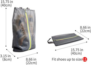 <span class=keywords><strong>Borsa</strong></span> per scarpe <span class=keywords><strong>da</strong></span> <span class=keywords><strong>viaggio</strong></span> con Logo personalizzato alla moda - Product Image 3