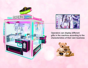 Máquina Expendedora de Regalos Comercial que Funciona con Monedas, Grúa de Garra y Atrapa Dulces para 4 Personas, Ideal para Bares y Reuniones Sociales - Product Image 5