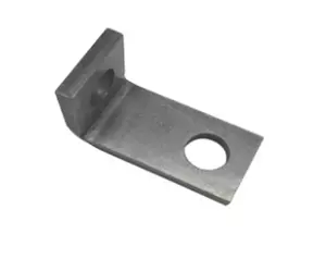 Braket logam L baja tahan karat pemasangan cap tugas berat terlaris