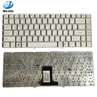 Clavier russe pour ordinateur portable, sans cadre, pour Sony VAIO série VPCEA, clavier de remplacement blanc pour ordinateur portable