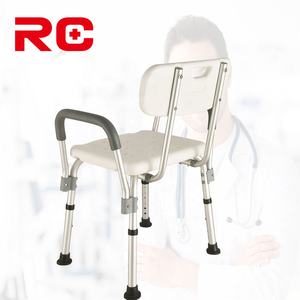מקצועי OEM עבור קשישים בשימוש נייד מקלחת אמבטיה כיסא עם זרוע ובחזרה - Product Image 4