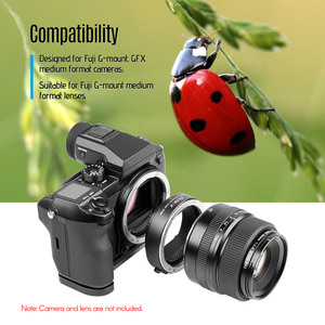DG-<span class=keywords><strong>GFX</strong></span> ท่อขยาย 18 มม. อะแดปเตอร์เลนส์แหวนโฟกัสอัตโนมัติสำหรับกล้องฟูจิฟิล์ม <span class=keywords><strong>GFX</strong></span>-เมาท์ <span class=keywords><strong>GFX</strong></span> <span class=keywords><strong>50S</strong></span> 50R กล้อง - Product Image 4