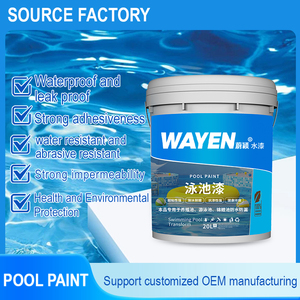 Bền hồ bơi chống thấm tự san lấp mặt bằng sơn chống trượt khác nhau Chống thấm nước vữa bám dính mạnh mẽ đổi mới sơn - Product Image 3