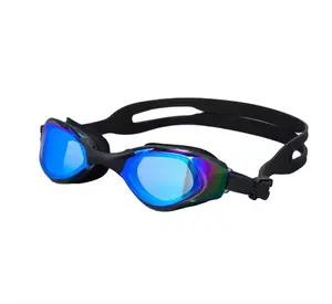 AF-7500 плавательные очки с гальваническим покрытием очки для взрослых HD водонепроницаемые противотуманные силиконовые плавательные очки от производителей оптом