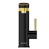 Robinet d'eau chaude instantanée Briwellna 3,2 kW, robinet chauffant électrique avec bec de 120 degrés, à un seul trou, en plastique, pour cuisine et salle de bain