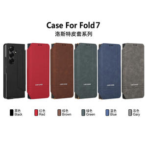 Pour Samsung Z Fold 7 <span class=keywords><strong>coque</strong></span> de téléphone <span class=keywords><strong>coque</strong></span> Film électrolytique <span class=keywords><strong>Flip</strong></span> magnétique housse de protection <span class=keywords><strong>Compatible</strong></span> avec Samsung Z Fold 6 5 <span class=keywords><strong>4</strong></span> <span class=keywords><strong>3</strong></span> - Product Image 6