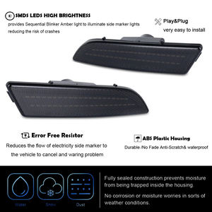 Per Chrysler <span class=keywords><strong>Crossfire</strong></span> 2004 2005 2006 2007 2008 paraurti posteriore a LED segnalatore di segnalazione luce di direzione luce di retromarcia rosso - Product Image 3