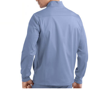 OEM populaire conception hommes Stretch gommage vestes gommage médical vêtements de travail infirmière hôpital uniforme - Product Image 3