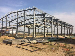 Sistemas de construcción metálicos prefabricados para uso comercial y agrícola Solución de construcción de estructura de acero prediseñada - Product Image 5