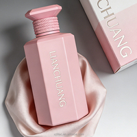Flacon de parfum hexagonal vide en verre de designer avec pompe à sertir et capuchon personnalisé – Bouteille de parfum haut de gamme unique pour marque de luxe