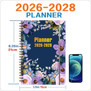 Agenda personalizada 2026 planificador diario cuaderno diario Bloc de notas calendario Oficina papelería cuaderno para <span class=keywords><strong>horario</strong></span> - Product Image 2