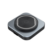 Station de charge sans fil magnétique pliable 3 en 1 pour téléphone Apple Samsung, montre et écouteurs