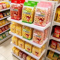 Popcorn aux champignons MUI Halal, saveur caramel sucré, en-cas céréaliers sans graisses trans, cuit au four |   Usine de Snacks pour Cinémas - Vente en Gros