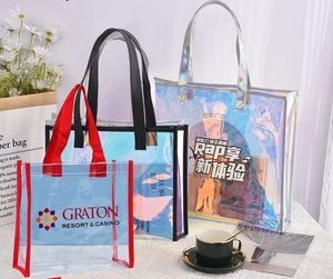 Bolsa Transparente de PVC de Alta Gama de 30x15 cm con Logotipo Personalizado para Promoción, Playa, Estadio, Regalo de Cumpleaños - Product Image 3