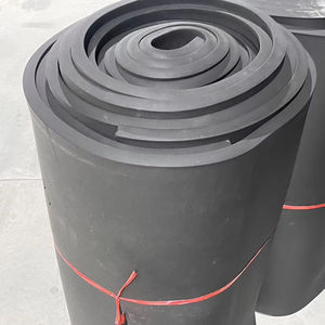 <span class=keywords><strong>NBR</strong></span> Kauçuk Köpük İzolasyon Keçesi 25mm Kalınlığında Kapalı Hücreli Soğuk Su Boruları için Boru Kaplaması - Product Image 1