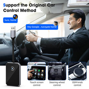 Adaptateur sans fil Carplay usine OEM Car Play à partir de 2016 support IOS <span class=keywords><strong>Android</strong></span> - Product Image 2