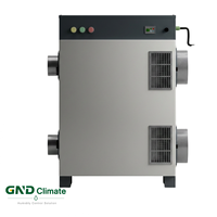 Nouveau déshumidificateur rotatif industriel électrique avec technologie déshydratante, capacité de 25 kg/h pour une déshumidification continue