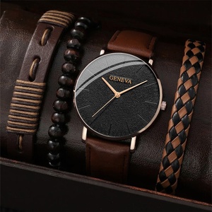 Nouvelle <span class=keywords><strong>Montre</strong></span> <span class=keywords><strong>Homme</strong></span> Tendance, Style Sport Décontracté et Simple, avec <span class=keywords><strong>Bracelet</strong></span>, Personnalisée et à Quartz - Product Image 1