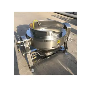 New trend 2024 multi-function pressure cooker Gas heating Tomato Paste Cooking mixer machine