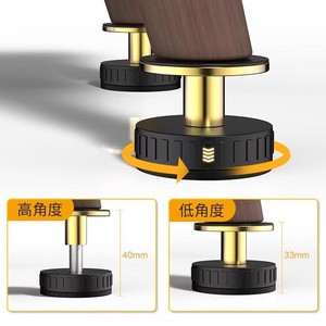 Adjustable Height Furniture Caster Iron Threaded Stem 40mm Minimalist Design For Coffee Table TV Cabinet <b>Sofa</b> Bed <b>Support</b> - Product Image 1