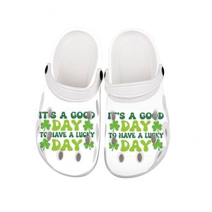 Zapatos <span class=keywords><strong>de</strong></span> jardín a la moda con impresión personalizada, las últimas sandalias <span class=keywords><strong>Karol</strong></span> <span class=keywords><strong>G</strong></span> al por mayor, zuecos Eva geométricos informales para hombre - Product Image 2