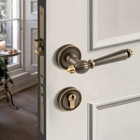 Poignée de porte en laiton Kantique Angya, poignées solides, style moderne minimaliste, luxe, hôtel, cuisine, armoire, poignée de porte en laiton pleine, serrure de porte