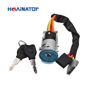 HOWINATOP 7700813973 Conjunto <span class=keywords><strong>de</strong></span> Contacto <span class=keywords><strong>de</strong></span> Bloqueo <span class=keywords><strong>de</strong></span> Dirección y Cilindro <span class=keywords><strong>de</strong></span> Encendido para <span class=keywords><strong>Renault</strong></span> R9 1998-10, Cilindro <span class=keywords><strong>de</strong></span> Arranque - Product Image 3