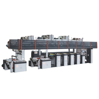 Imprimante flexographique automatique multicolore HENYUE 650 mm pour sacs en papier/cartes/étiquettes, contrôle Android, vitesse 150 m/min, structure en ligne, nouvelle