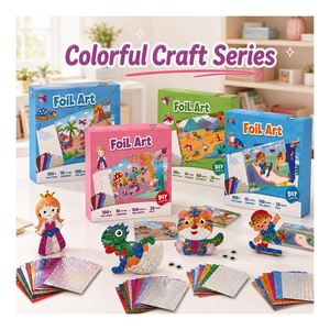 Kit d'activités en aluminium avec logo personnalisé et scènes de dessins animés, modèles en mousse, jouet pour fête d'anniversaire, cadeau pour importateurs - Product Image 2