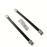 JOESHIER Barras Portaequipajes de Techo para Auto, 4x4, Aleación de Aluminio, Negro+Plateado, para Jeep Renegade 2015, Capacidad de Carga 75KG