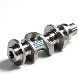 Nouveau type de vilebrequin sur mesure en acier 4340, usinage CNC, service de pièces de précision en laiton et acier inoxydable, haute précision - Product Image 1