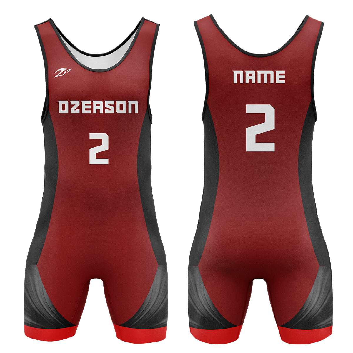 Custom Plus Size 6xl Wrestling Singlets - Hello Kitty Design