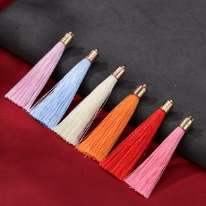 Llaveros Bonitos con Accesorios de Borla de Algodón para Llaveros, Dijes para Hacer Joyería, Pendientes para <span class=keywords><strong>Mujer</strong></span>, Decoración para <span class=keywords><strong>Bolsos</strong></span> - Product Image 2