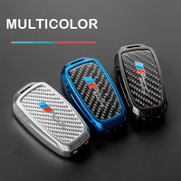Véritable étui de clé de voiture en alliage de Fiber de carbone adapté pour Changan Unit CS35 CS75 CS55 PLUS Ossan Key Cover