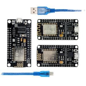 Drahtloses Modul CH340/CP2102 NodeMcu V3 V2 Lua WIFI <span class=keywords><strong>Internet</strong></span> der Dinge Entwickeln Sie platinen basierte ESP8266-ESP-12E mit PCB-Antenne - Product Image 1