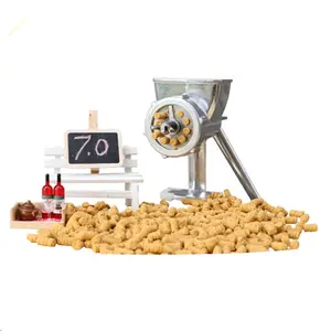 Machine manuelle de fabrication de granulés d'aliments pour oiseaux pour équipement de formage d'aliments pour animaux (whatsApp/wechat:+ 86 15639144594)