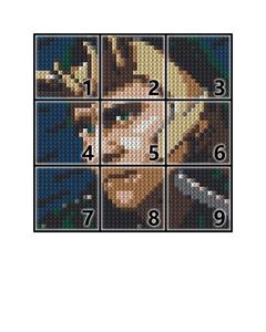 Pixel Art khối xây dựng 48x48 chấm Gạch 1x1 tường Chân Dung DIY trang trí nội thất tương thích với logo Đồ chơi mô hình phong cách Đồ chơi Quà Tặng - Product Image 2