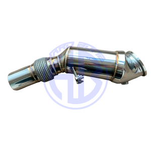 ท่อไอเสียสแตนเลสแบบ304ท่อร่วมไอเสียแบบไม่มีเกราะกันความร้อนสำหรับ B48 BMW - Product Image 6