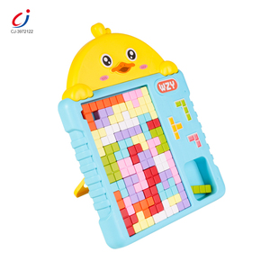 Gioco da Tavolo Logico Chengji per Bambini, Gioco Educativo di Assemblaggio con Blocchi Scorrevoli in Plastica a Forma di Paperella Colorata e Carina - Product Image 1
